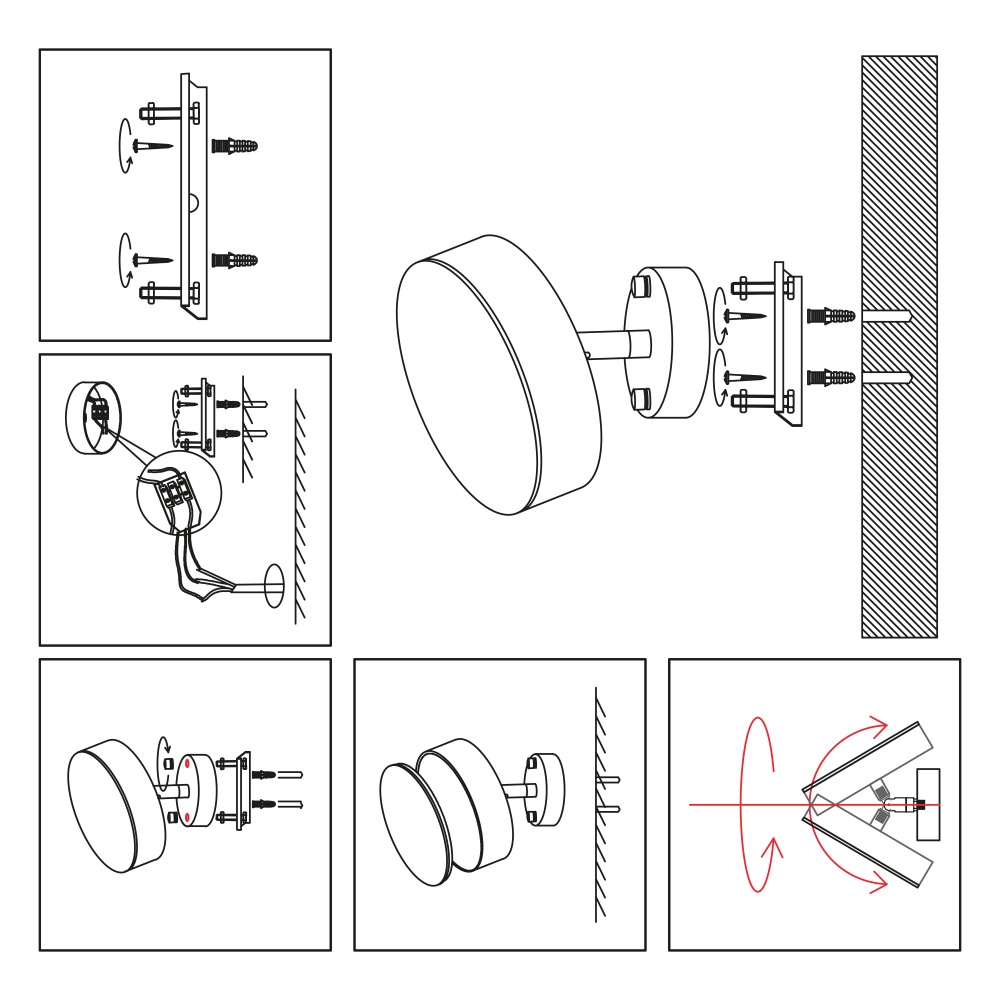 Бра Miorro LED Fiori 180х50 мм 1x7,6 Вт черный 51-313-001