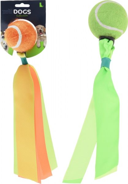 Игрушка для собак мяч на веревке в ассортименте