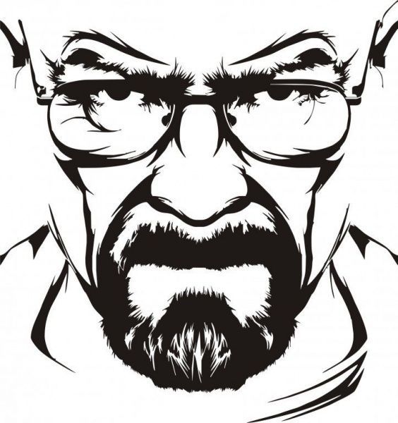 Світловідбивна наліпка Хайзенберг