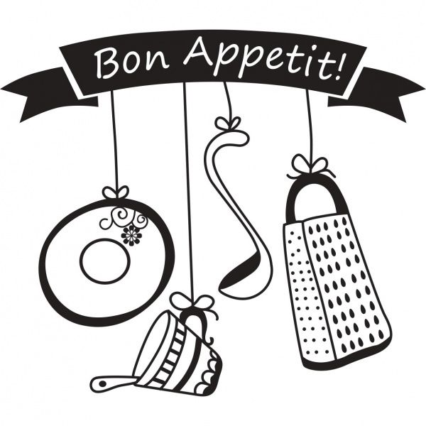 Декоративна наліпка Zatarga Bon Appetit Z180025 69x59,5 см