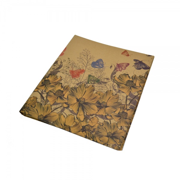 Папка з притиском MINICLIP+CLIPBOARD 20 мм А4 КРАФТ асорті iTEM