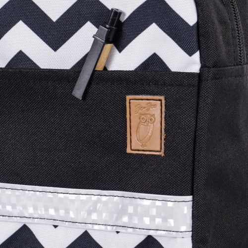 Рюкзак детский Zo Zoo Зигзаг черный