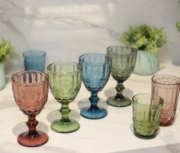 Стакан низкий Vintage зеленый 250 мл Fiora 