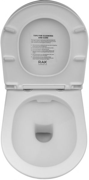 Унітаз R.A.K. feeling rimless з сидінням slim soft-close бежевий матовий