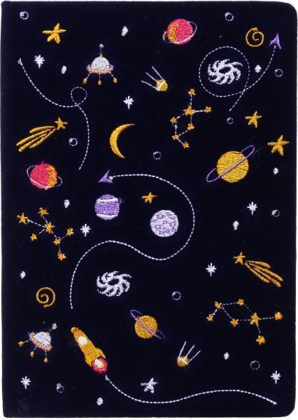 Блокнот Космічна галактика A5 96 аркушів