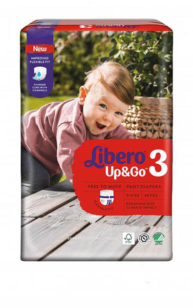Підгузки-трусики Libero Up&Go 3 5-9 кг 48 шт.