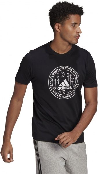 Футболка Adidas M CRCL XPLR T GL2840 M чорний
