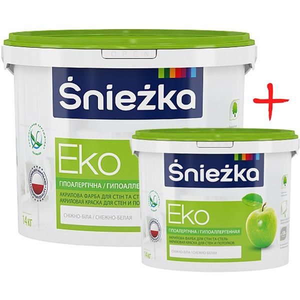 Комплект Sniezka Eko 10 л + 3 л