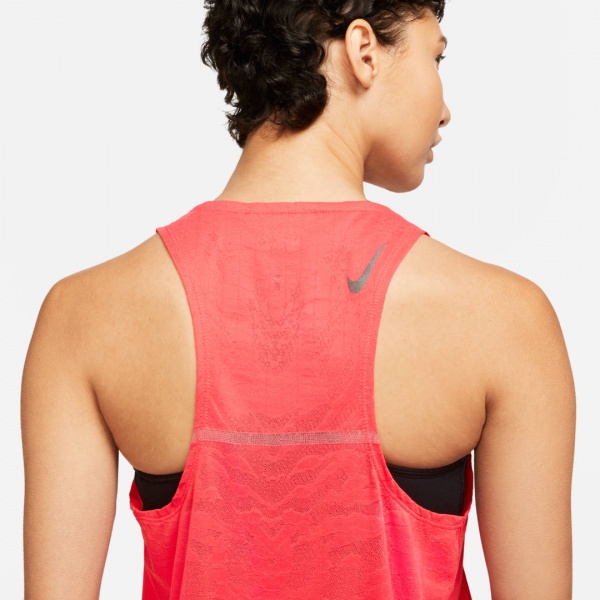 Майка Nike W NK DFADV RUN DVN ENG TANK DM7558-648 р.XS помаранчевий