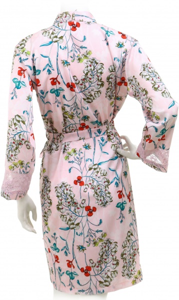 Халат женский megotex Эпатаж р. L разноцветный