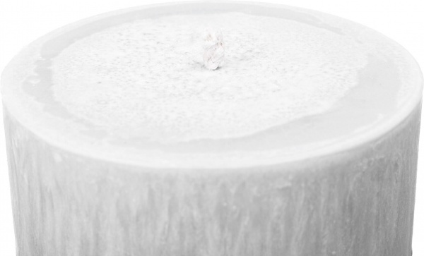 Свеча Цилиндр пальмовая белая 10х10 см ТМ FAYNE