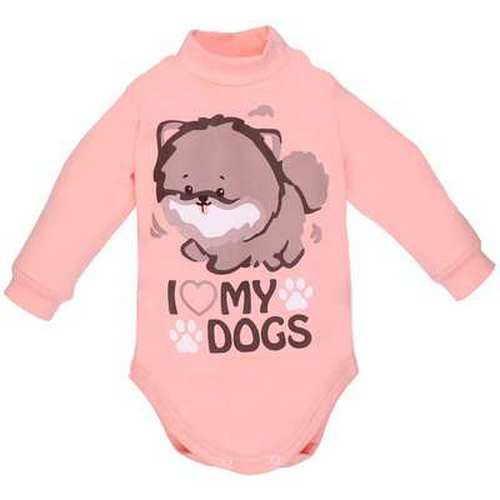 Боди-гольф для девочки Татошка р.74 персиковый 1415352шпц 