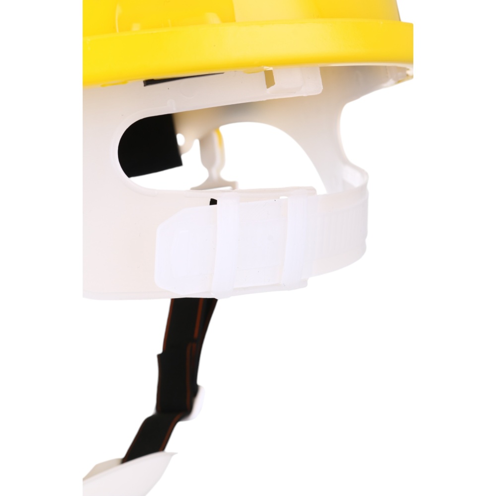 Каска строителя Compass желтая W-014