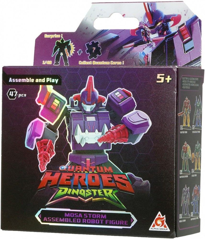 Игрушка DINOSTER Робот-конструктор Моса Шторм EU580881A-5