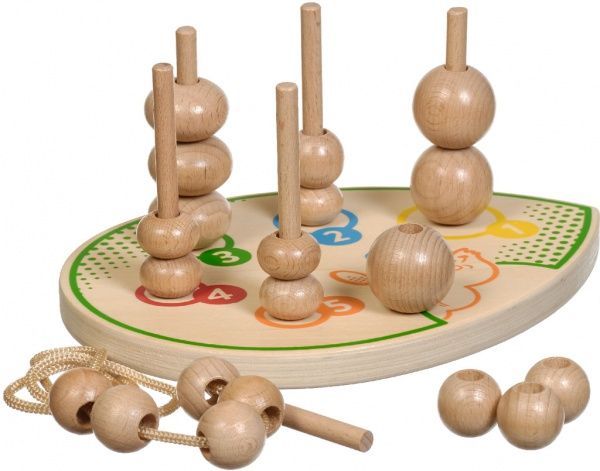 Сортер Іграшки з дерева Гусеница Д411