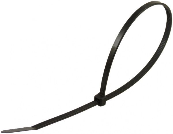 Стяжка кабельна Expert 4,8х200 мм 100 шт. чорний 