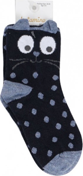 Носки для девочек KATAMINO K21016 р.7-8 темно-синий 