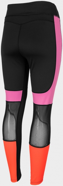 Лосины 4F WOFUNCTIONAL TROUSERS SPDF014 H4Z22-SPDF014-20S р.L черно-красный