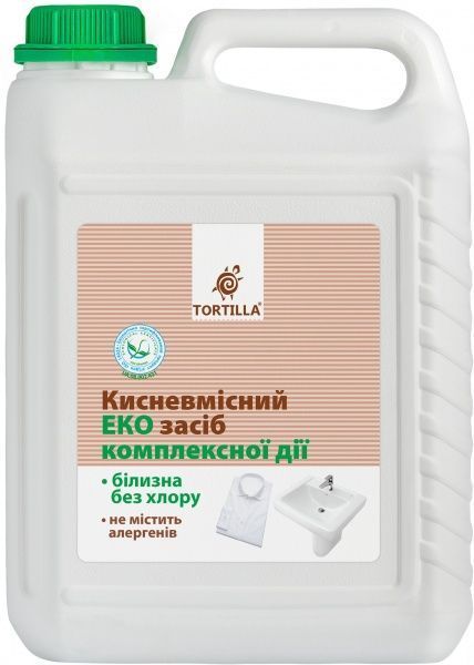 Средство TORTILLA кислородосодержащее комплексного действия Белизна без хлора 5000 мл