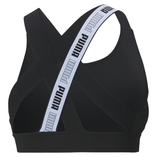 Бра Puma Mid Impact Feel it Bra 51957501 L чорний