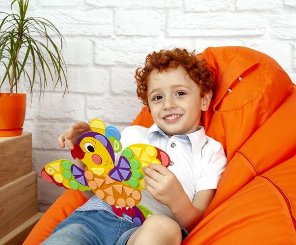 Набір для творчості Vladi Toys М'яка фігурна мозаїка Тукан VT4511-02