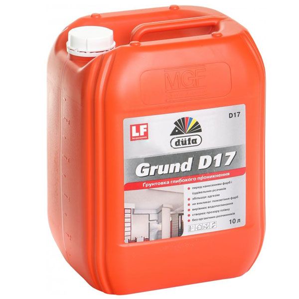 Ґрунтовка глибокопроникаюча Dufa Grund D17 10 л