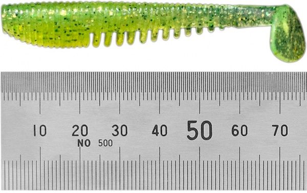 Виброхвост Basic Lures Sovereign 75 мм 6 шт. 3.0