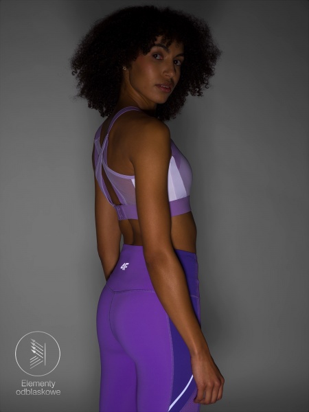 Бра 4F SPORT BRA 4FSS23USBAF057-51S р.XL фіолетовий