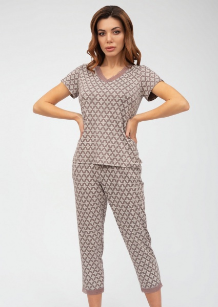 Піжама жіноча Venera 1181/60216 р. 44 капучино
