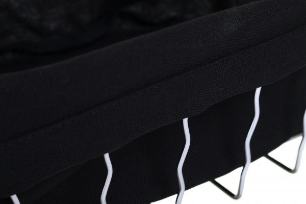 Корзинка для хлеба Marocco 32 см черный овал S-E548122-L Flamberg Premium 