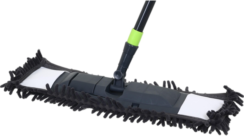 Швабра-натирач для підлоги OBERY з телескопічною ручкою 69-120 см 40 см