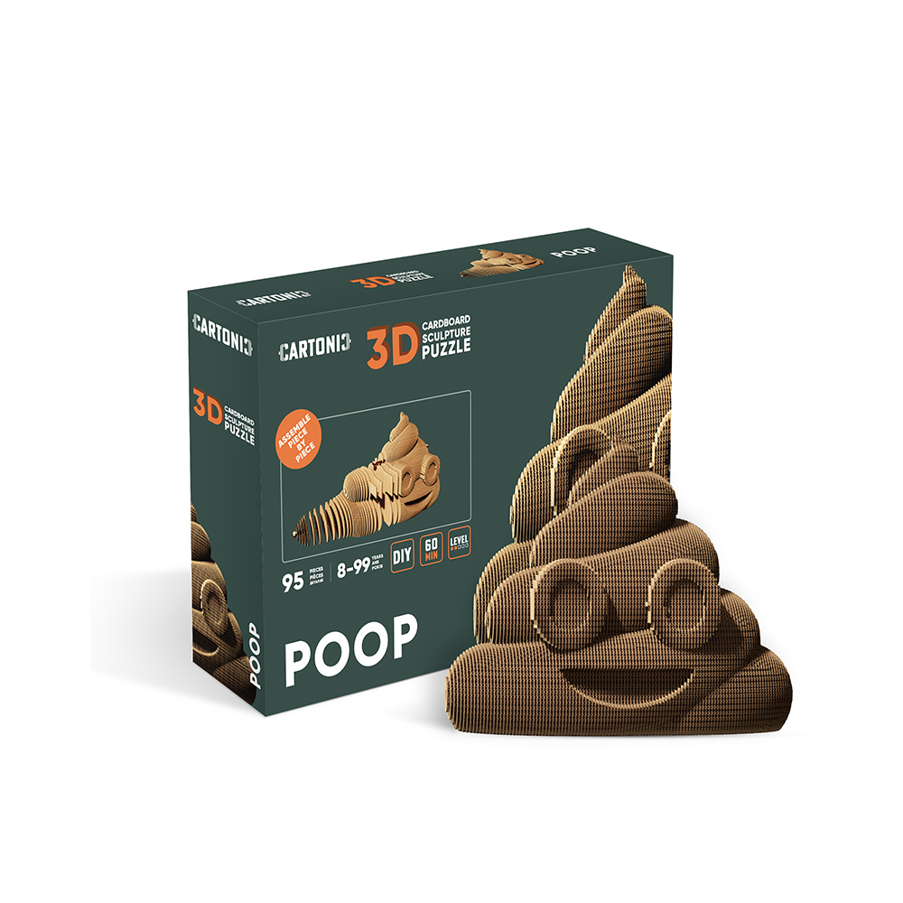 3D-пазл Cartonic POOP CARTMPOO