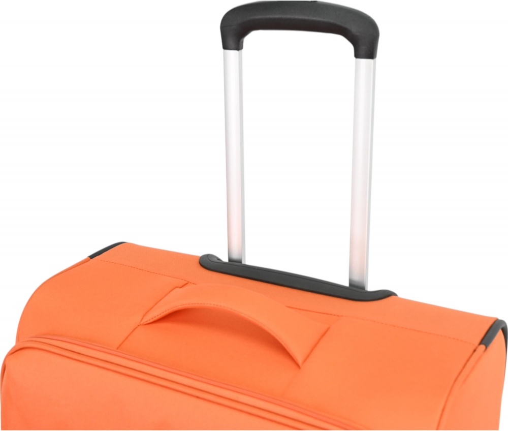 Чемодан Compass MS-2501 58 л оранжевый 67x42x24 см M