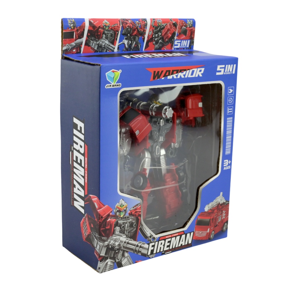 Игрушка-трансформер Shantou Робот пожарный 5 в 1 788-91Y