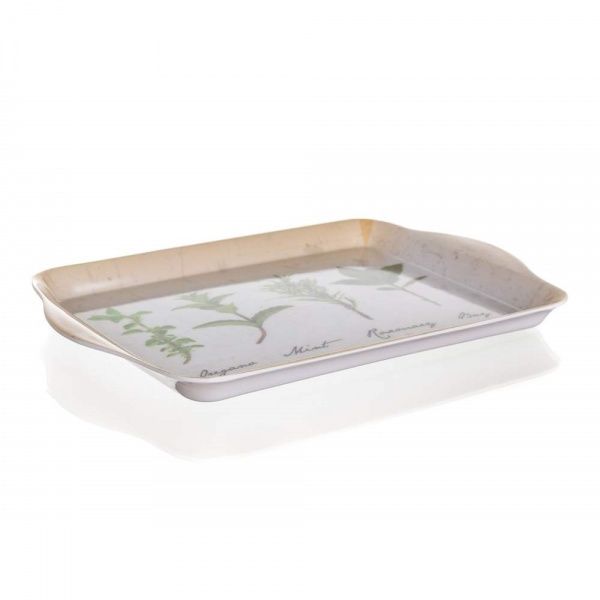 Поднос с ручками Herbs 21x14 см Banquet
