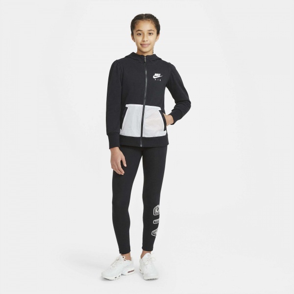 Джемпер Nike NSW AIR FT FZ HOODIE DA1179-010 чорний