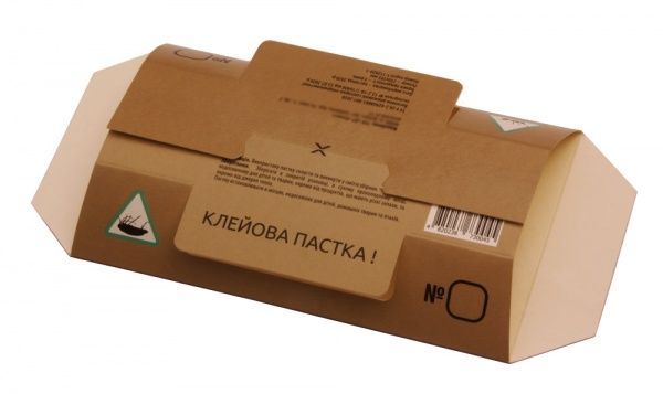 Пастка клейова ЕКОЛОВ проти тарганів та мурах з приманкою 30 г