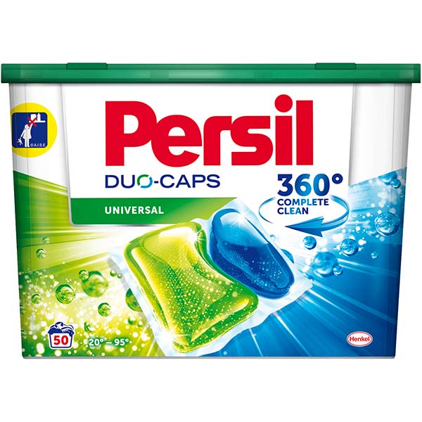 Капсулы для машинной стирки Persil Duo-caps universal 1,25 кг 50 шт.