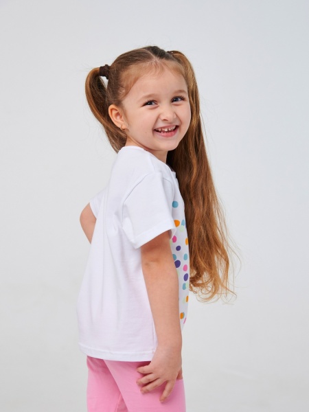 Блуза Smil для девочки 110680 р.98 белый 