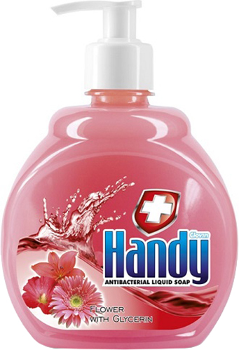 Антибактериальное жидкое мыло CLOVIN Handy цветочное с глицерином 500 мл