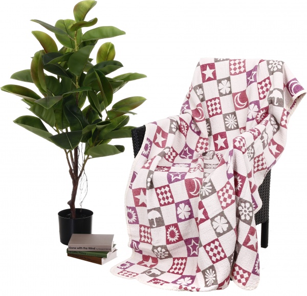 Плед Магия Белор 125x190 см разноцветный 