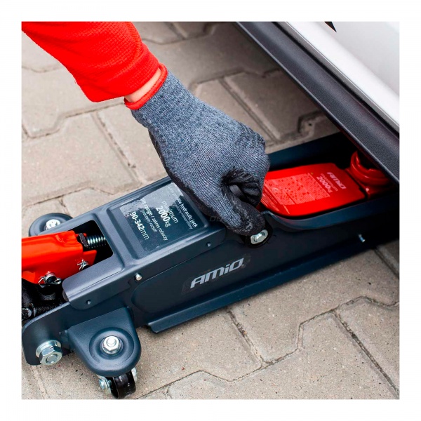 Домкрат гідравлічний підкатний AMiO (02500) 2 т