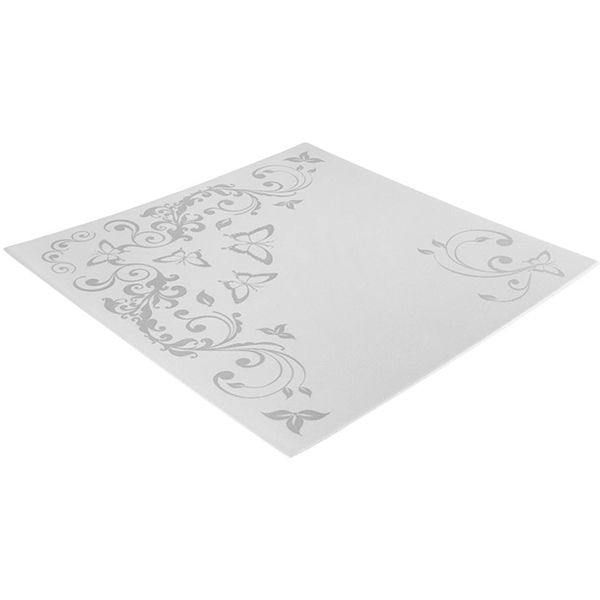 Плитка Формат Гармонія перли 500х500 мм біла 8 шт