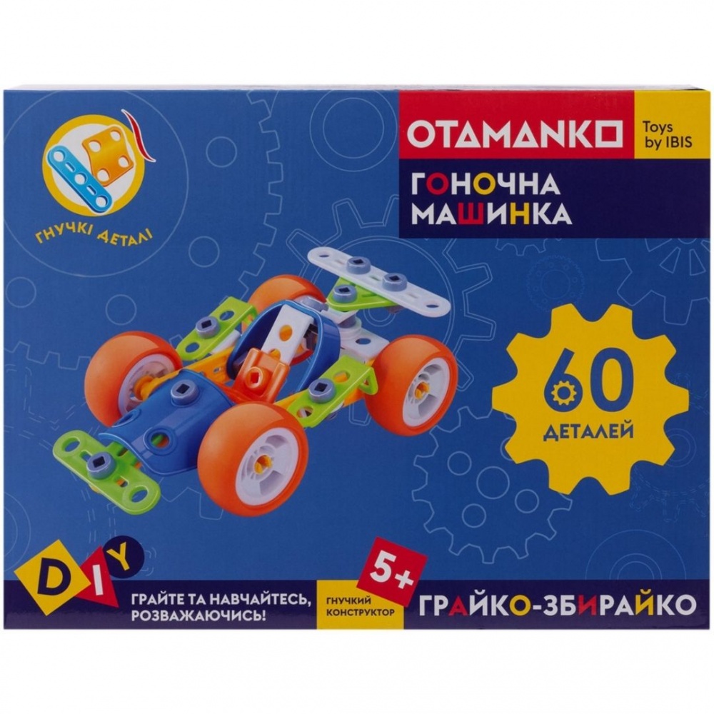 Конструктор OTAMANKO Грайка-Собирайка 60 деталей 532.01.76