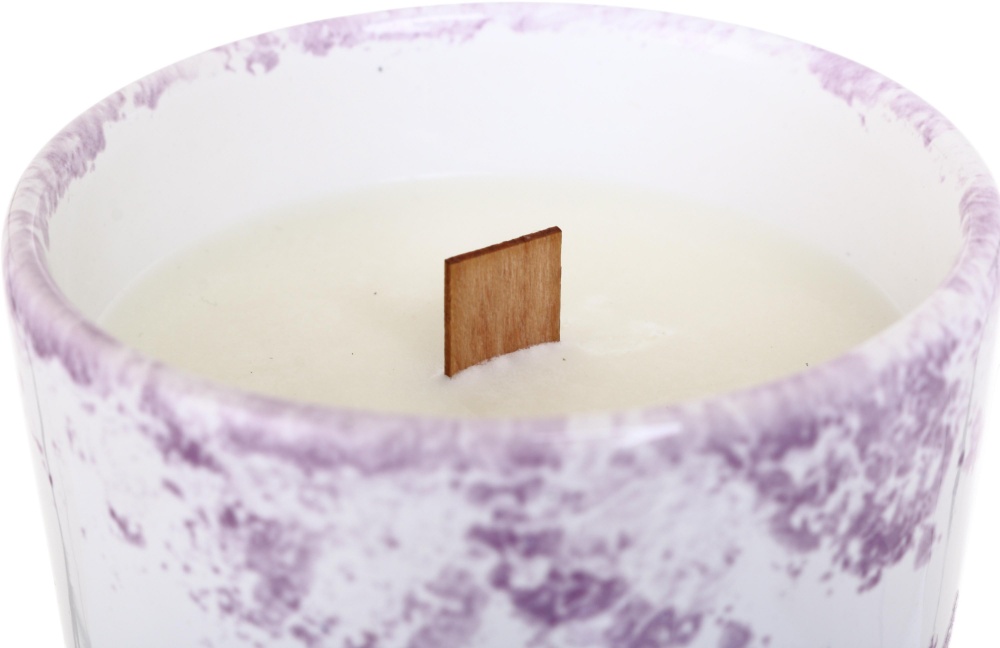 Свічка ароматична Pako-If Лаванда у керамічному кашпо 85х120 мм