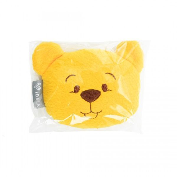 Подушка IDEIA грелка 11х10 см Мишка с семенами льна желтый 8000030044 