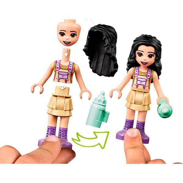 Конструктор LEGO Friends Джунгли: спасение слонёнка 41421