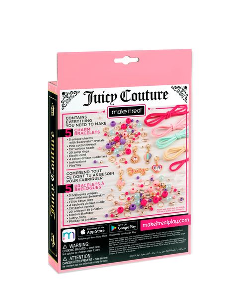 Набір для створення шарм-браслетів Juicy Couture з кристалами Swarovski «Сонячне сяйво» MR4433