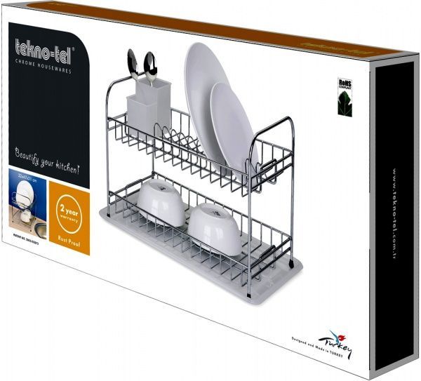 Сушилка для посуды 47x32x31 см xром Tekno-Tel