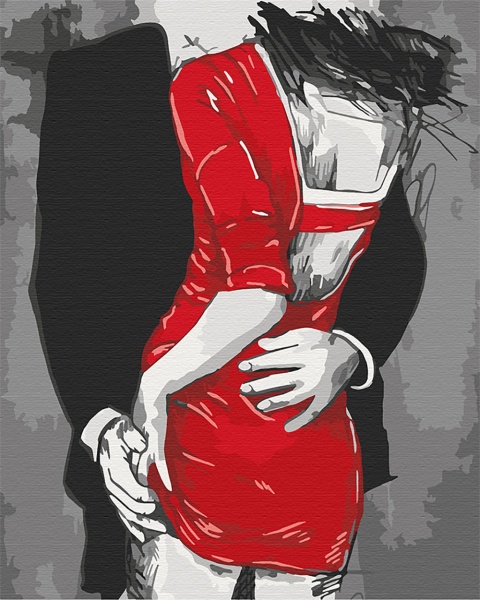 Картина по номерам Страсть на двоих 10307-AC 40х50 см ArtCraft 